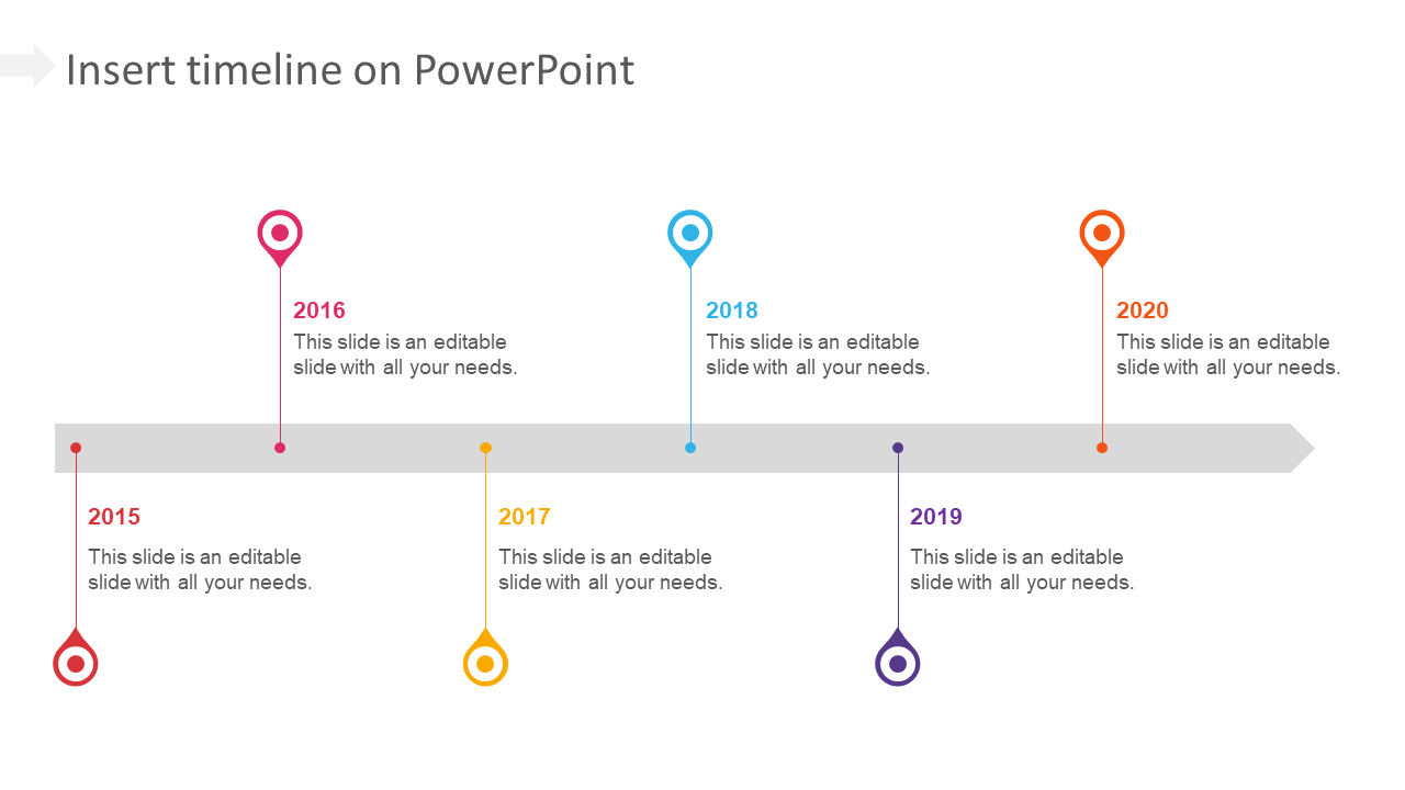 Free - Insert Timeline on PowerPoint Presentation and Google Slides